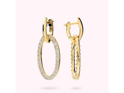 oorbellen - BRONZALLURE | plaque