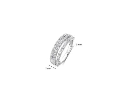 ring - TI SENTO | zilver