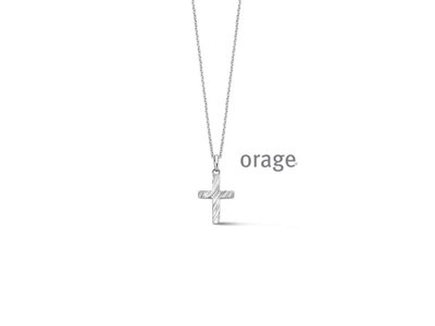 ketting met hanger - ORAGE | zilver