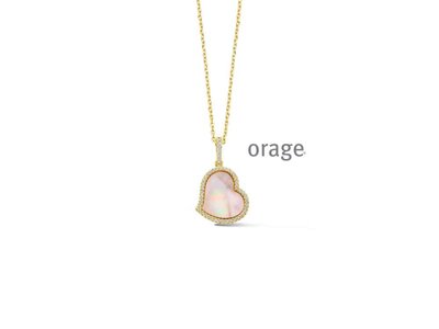 ketting met hanger - ORAGE | plaque