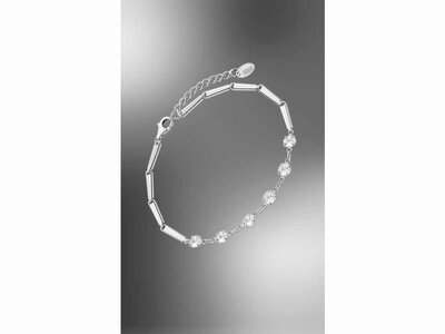 armband - LOTUS | zilver