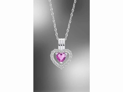 ketting met hanger - LOTUS | zilver