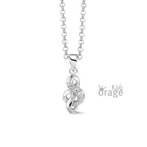 ketting met hanger - ORAGE | zilver